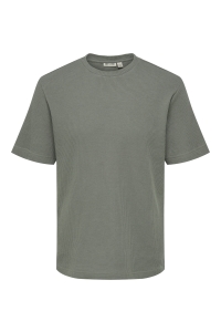 Only and Sons ONSTOBIE REG SS WAFFLE TEE NOOS castor gray