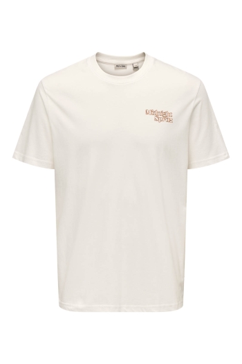 Only and Sons ONSCHRIS LIFE REG SS TEE