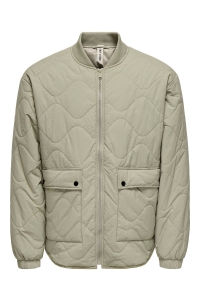ONLY&SONS ONSWREN QUILTED JACKET OTW laurel oak