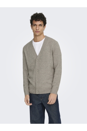 ONLY&SONS ONSRAY REG LS CARDIGAN KNIT FRML