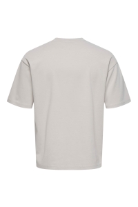 ONLY&SONS ONSLES CLASSIQUES CASPIAN SS TEE silver lining