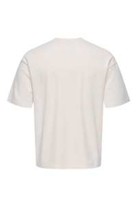 ONLY&SONS ONSLES CLASSIQUES CASPIAN SS TEE gardenia