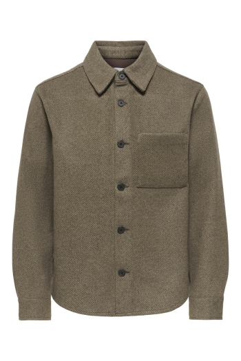 Only and Sons ONSMICAH TWILL OVERSHIRT FRML NOOS Heren