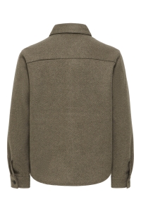 Only and Sons ONSMICAH TWILL OVERSHIRT FRML NOOS chocolate brown/melange