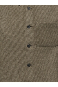 Only and Sons ONSMICAH TWILL OVERSHIRT FRML NOOS chocolate brown/melange