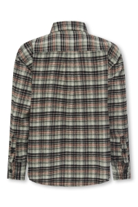 ONLY&SONS OSJJACK LS FLANNEL SHIRT WVN sequoia/jet black/antique white/