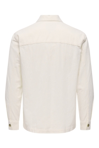 Only and Sons ONSCOLT REG L/S 0570 SHIRT NOOS gardenia