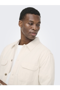 Only and Sons ONSCOLT REG L/S 0570 SHIRT NOOS gardenia