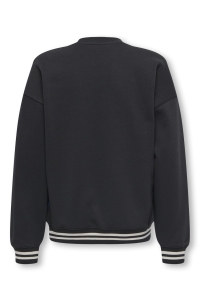 ONLY&SONS OSJCONNOR OVZ ART VTG LS CREW SWT jet black/ascent