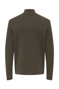 Only and Sons ONSTING REG HALF ZIP KNIT NOOS coffee bean