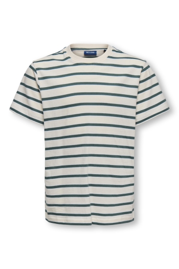 Only and Sons OSJFRED LIFE REG SS STRIPE TEE JRS