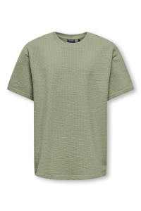 Only and Sons OSJKIAN LIFE RLX SS STRP TEE JRS NO: seagrass