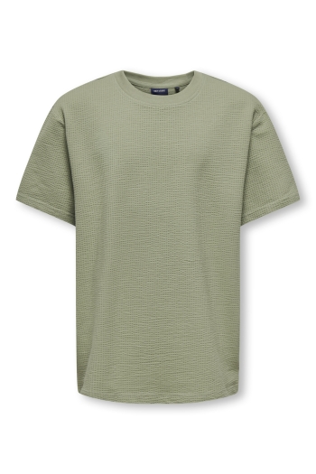 Only and Sons OSJKIAN LIFE RLX SS STRP TEE JRS NO: