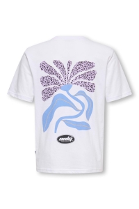 Only and Sons OSJMEMPHIS LIFE RLX SS JRS bright white/memphis white