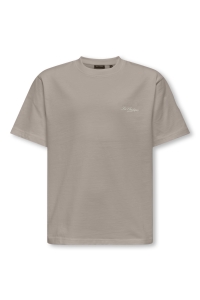 Only and Sons OSJSUPERIOR RLX SS TEE JRS string/studio
