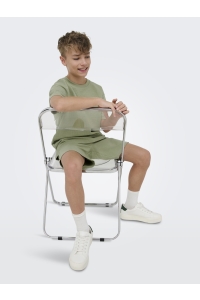 Only and Sons OSJKIAN LIFE REG STRP SHORT JRS NOO: seagrass