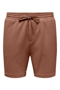 Only and Sons ONSTREY LIFE REG FRML SHORTS rustic brown