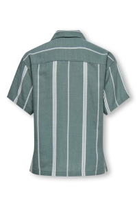 Only and Sons OSJSTEPAN LOOSE FIT 006 SHIRT WVN laurel wreath/whisper white