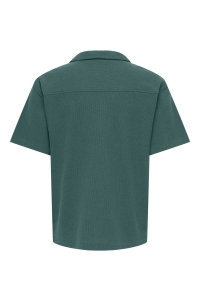Only and Sons ONSKOSTA RLX SS RESORT SHIRT T mallard green