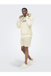 Only and Sons ONSKOSTA REG S SHORTS T antique white