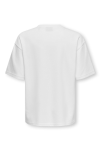 Only and Sons OSJCASPIAN AIRFLEX BOXY SS TEE NOOS white