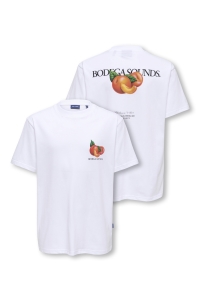 Only and Sons OSJTASTY RLX SS TEE JRS bright white/sweet