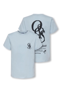 Only and Sons OSJCLEVE REG SS TEE JRS skyway/o&s