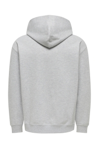 Only and Sons ONSDANE AIRFLEX RLX LS HOODIE NOOS light grey melange