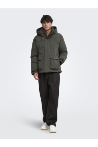Only and Sons ONSNATE TECHNICAL JACKET OTW VD beluga