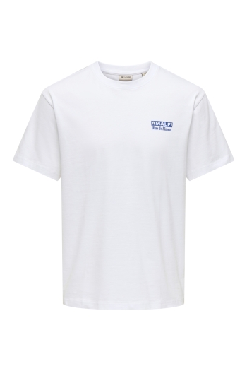 Only and Sons ONSFRED LIFE RLX SS PRINT TEE NOOS