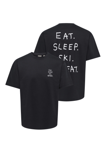 Only and Sons ONSFRED LIFE RLX SS PRINT TEE NOOS