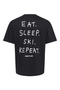 Only and Sons ONSFRED LIFE RLX SS PRINT TEE NOOS black/quote