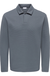 Only and Sons ONSTREY LIFE REG LS FRML POLO turbulence