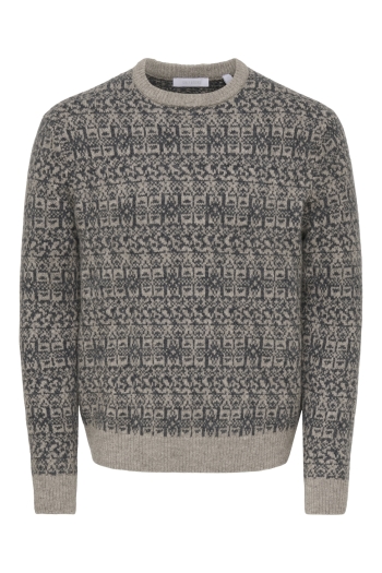 Only and Sons ONSSAGE REG LS WOOL BLEND CREW KNIT: Heren