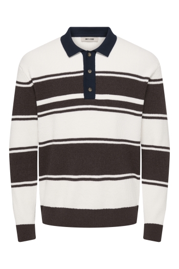 Only and Sons ONSRODGER RLX POLO KNIT