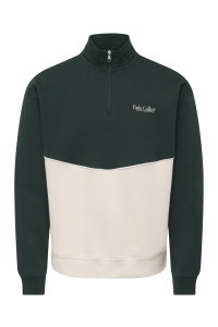 Only and Sons ONSCERES RLX HALF ZIP PARKS HIGH NE: moonbeam/pine grove