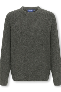 Only and Sons OSJDALE RLX LS RAGLAN KNIT beluga