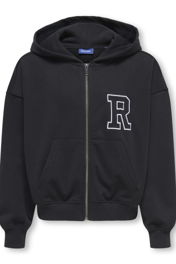 Only and Sons OSJTURNER BOXY APPLEQUE ZIP HOODIE