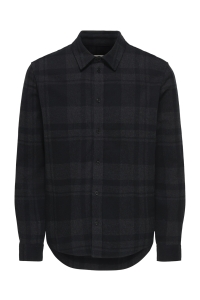 Only and Sons ONSETON LS CHECK SHIRT REG jet black