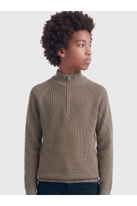 Only and Sons OSJFISCHER LS HALF ZIP HIGH REG KNI: falcon