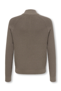 Only and Sons OSJFISCHER LS HALF ZIP HIGH REG KNI: falcon