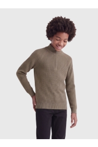 Only and Sons OSJFISCHER LS HALF ZIP HIGH REG KNI: falcon