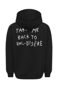 Only and Sons ONSHENRY SCRIBBLE OVZ LS HOODIE black/take me back