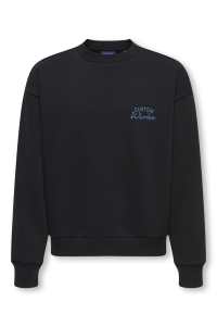 Only and Sons OSJCERES RLX UNION LS CREW black/custom worker