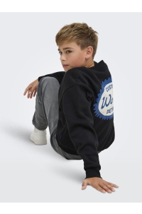 Only and Sons OSJCERES RLX UNION LS CREW black/custom worker