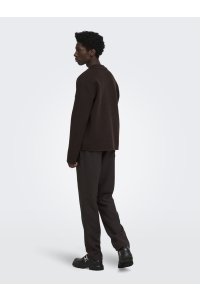 Only and Sons ONSHANSI EDGE STRAIGHT PANT coffee bean