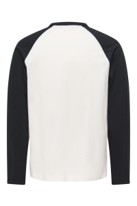 Only and Sons ONSHEATON RAGLAN LS TEE NOOS cloud dancer/black