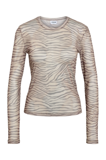 Noisy May NMJUDITH L/S MESH TOP JRS LX