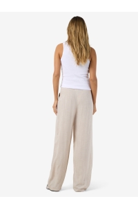 Noisy May NMLEILANI NW LOOSE PANTS WVN NOOS natural