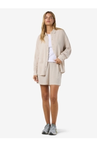 Noisy May NMLEILANI L/S LOOSE SHIRT WVN NOOS natural